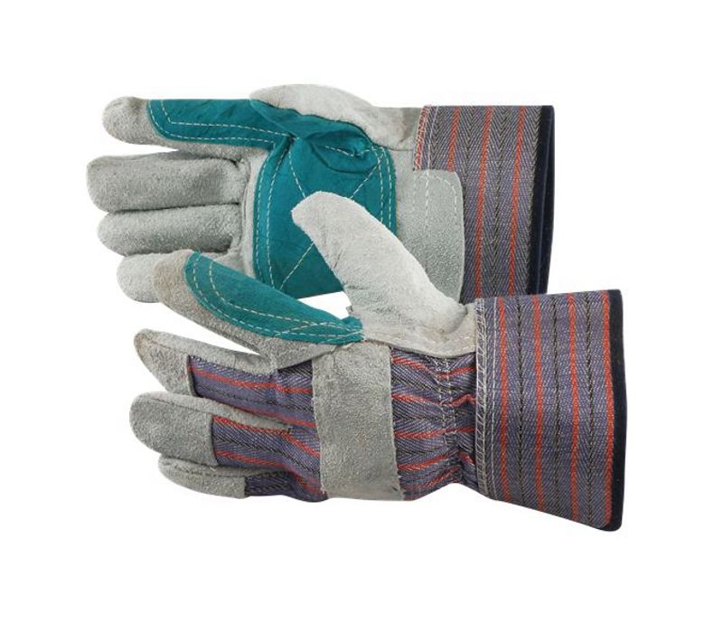 Leather Work Gloves: kelvar,palm,safety and industry work gloves